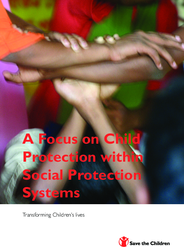 A Focus on Child Protection within Social Protection Systems ...